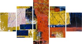 Obraz - Abstrakcja (125x70 cm)