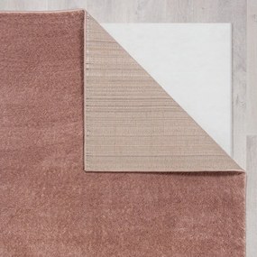 Różowy chodnik z włókien z recyklingu 60x230 cm Sheen – Flair Rugs