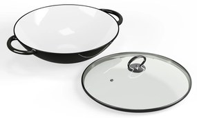 Klarstein Jersey wok żeliwny emaliowany okrągły