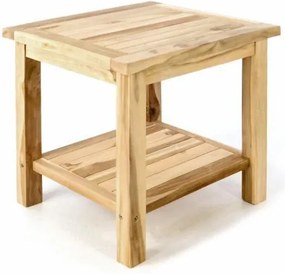 Stolik ogrodowy wykonany z solidnego drewna tekowego DIVERO