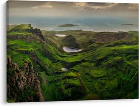 Obraz - Quiraing, Szkocja (70x50 cm)