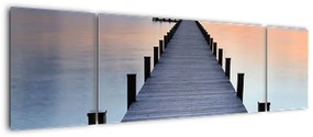 Obraz - Molo nad jeziorem Starnberger, Bavaria, Germany (170x50 cm)