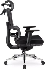 Ergonomiczny fotel biurkowy Trus z regulowanym zagłówkiem i wysuwanym podnóżkiem – idealne połączenie komfortu i funkcjonalności