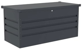 Antracytowa skrzynia ogrodowa Max A – Rojaplast