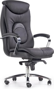 Obrotowy fotel do gabinetu z ekoskóry Quad