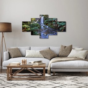 Obraz australijskiego lasu deszczowego (125x70 cm)