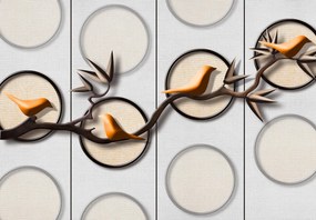 Fototapeta - Ptaki (196x136 cm)