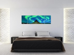 Obraz - Kirkjufell, Islandia (170x50 cm)