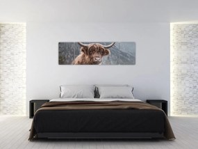 Obraz - Krowa góralska (170x50 cm)