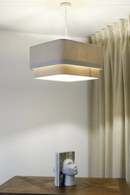 Lampa wisząca KWADRO DUO 002 51x47cm kremowa BPS KONCEPT