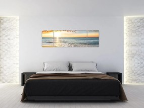 Obraz - Wschód słońca (170x50 cm)