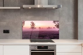 Szklany Panel Koloryt Wrzosowiska