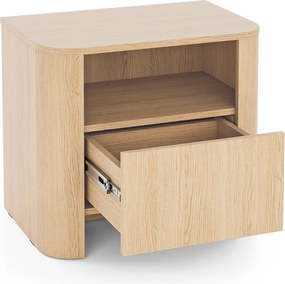 Szafka Nocna AVORIO 58 cm Stolik Nocny do Sypialni