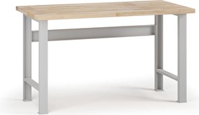 Stół warsztatowy G7, blat bukowy, 1500 x 800 x 840 mm
