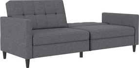 Szara rozkładana sofa 203 cm Hartford – Støraa