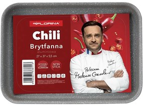 Florina Aluminiowa blacha do pieczenia Chilli 27 ×37 × 5,5 cm, L