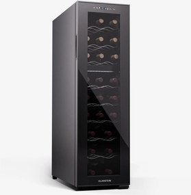 Klarstein Shiraz Slim 29.5cm 24 Butelki Winiarka Dwustrefowa Czarny