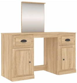 Skandynawska toaletka do makijażu dąb sonoma M6-Z40