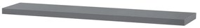 Półka ścienna P-002, szary połysk