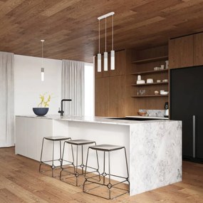 Lampa wisząca BORGIO 2 biała SOLLUX  LIGHTING