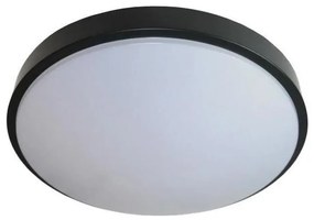 LED Plafon WILTON LED/24W/230V 4000K śr. 38 cm czarny