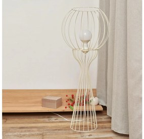 Lampa stojąca MERCURE 1xE27/15W/230V kremowa