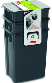 Curver Zestaw do recyklingu Biobox 2x10 l + 6 l