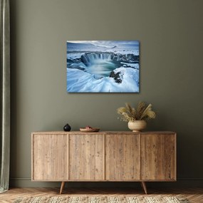 Obraz - Wodospad Bogów, Islandia (70x50 cm)