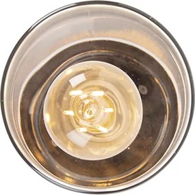 Nowoczesna lampa sufitowa czarna 22,6 cm IP44 - Jarra