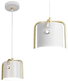 Lampa sufitowa APP935-1CP Elegent Biała