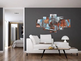 Obraz - Wieżowce (125x70 cm)