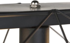 Industrialna lampa wisząca czarna 3-światłowa - Carcass