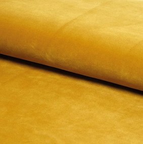 Żółty fotel biurowy Q-020 VELVET