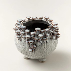 Wazon kamionkowy Fable II 22x22x18 cm