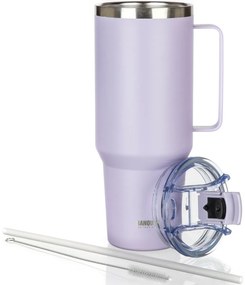 Banquet Kubek termiczny ze stali nierdzewnej z uchwytem Twain 1200 ml, liliowy