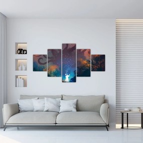 Obraz - Czarujący czarodziej (125x70 cm)
