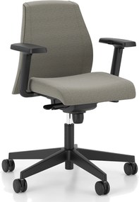 Krzesło biurowe z regulacjami Viden Swivel Chair LB UPH z niskim oparciem