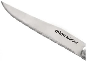 Sztućce ze stali nierdzewnej w naturalno-srebrnym 2 szt. kolorze – Orion