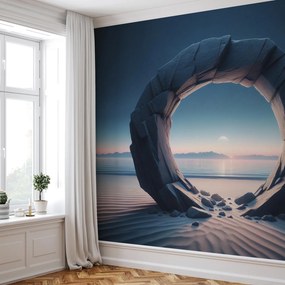 Fototapeta - Kamienny przejście (196x136 cm)