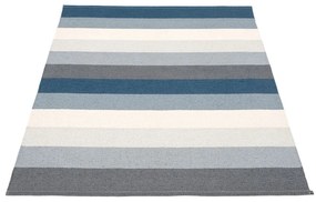 Niebiesko-kremowy dywan odpowiedni na zewnątrz 140x200 cm Molly Ocean Grey – Pappelina