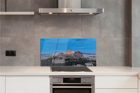 Panel Szklany Klasyczna Panorama Aten