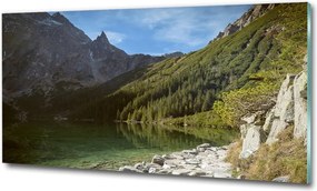 Foto obraz szklany Morskie oko Tatry