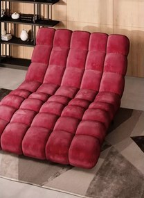 Nowoczesny szezlong pikowany Del 120 chesterfield do salonu