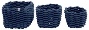 Tekstylne koszyki zestaw 3 szt. 30x25x19 cm Tom Tailor – Wenko