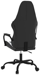 Czarno-biały fotel gamingowy - Miedziana 4X