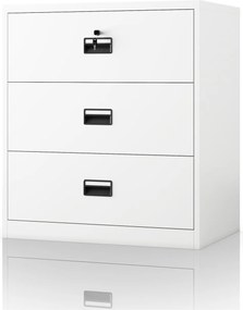 Szafa kartotekowa metalowa biała: SARA XL V3, 900 x 1020 x 600 mm