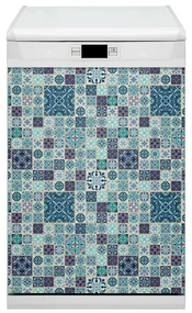Mata na zmywarkę Piękny patchwork
