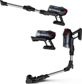 Bezprzewodowy odkurzacz pionowy Rowenta X-Force Flex 12.60 RH98A7 - 25,2V, 150 Air Watt, elastyczna rura, 45 min pracy, czarno-czerwony