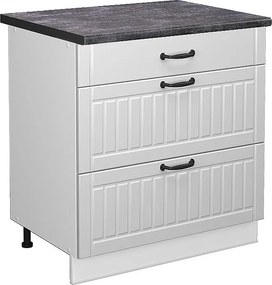 Szafka dolna do kuchni biały domek wiejski 80x60x82 fame-line