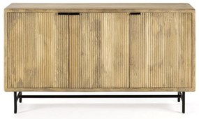 Niska komoda z litego drewna mango 150x85 cm Mundra – Marckeric